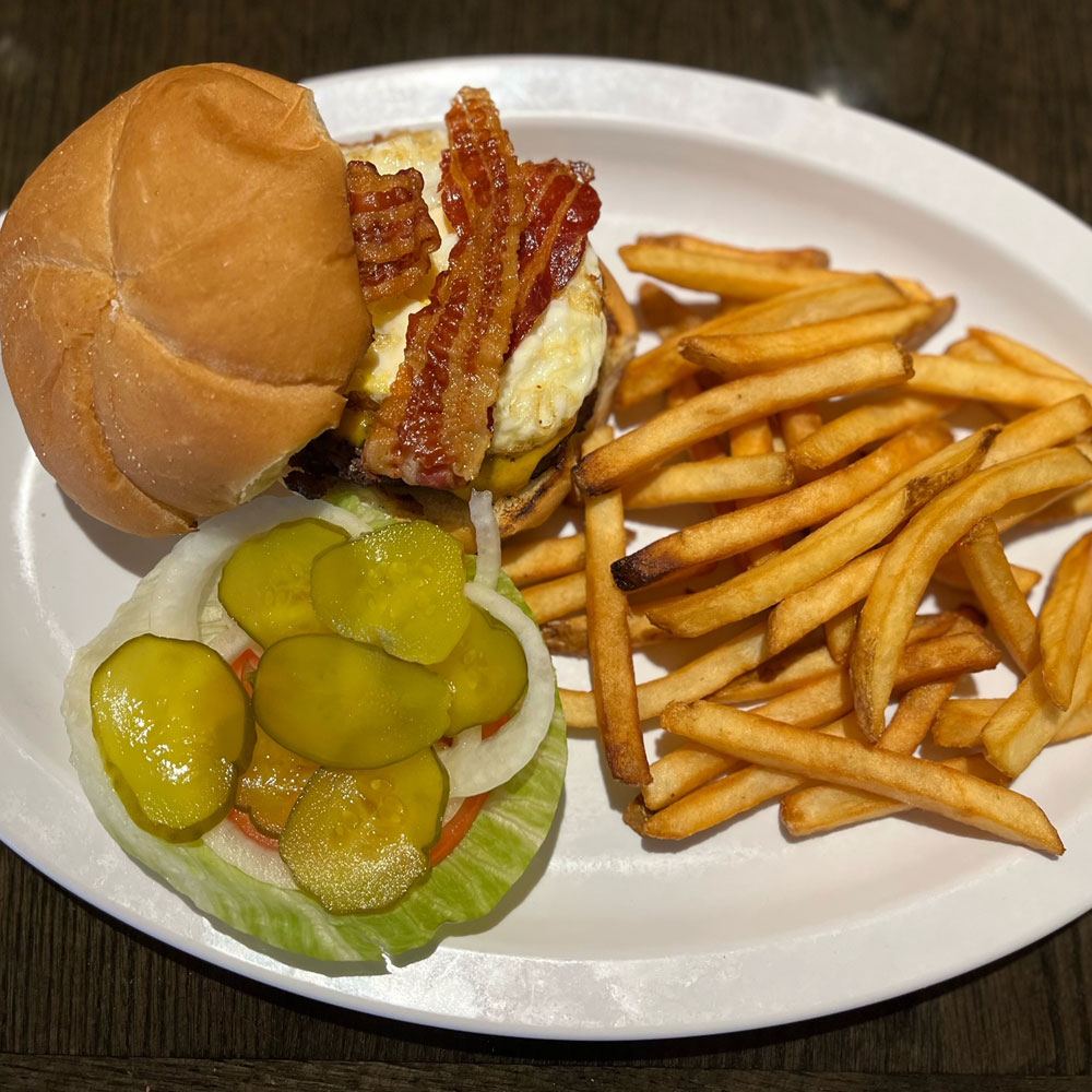 Breakfast Burger Breakfast Burger