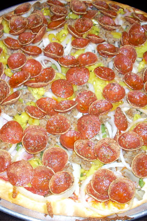 pepperoni pizza
